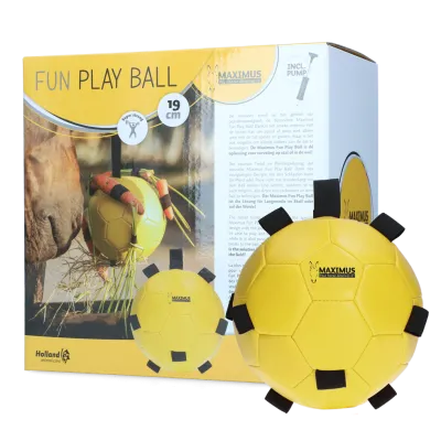 Excellent Horse Fun Play Ball Gelb