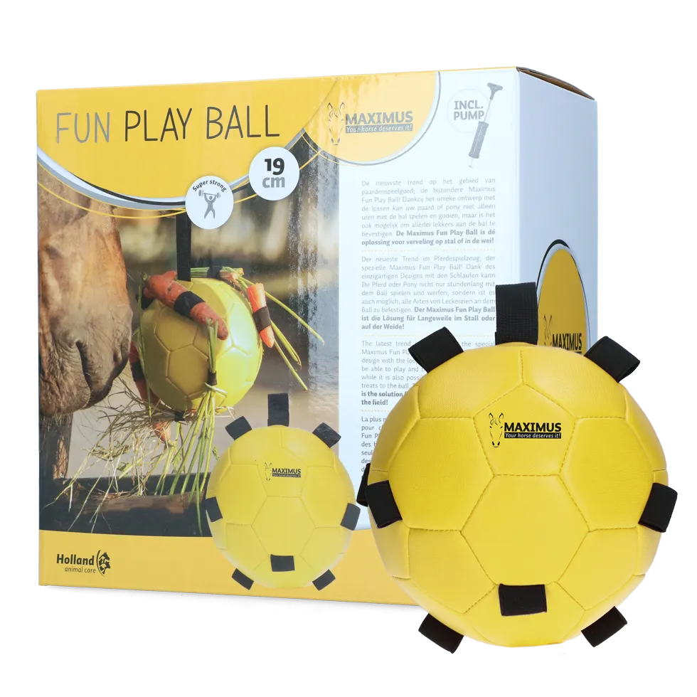 Excellent Horse Fun Play Ball Gelb