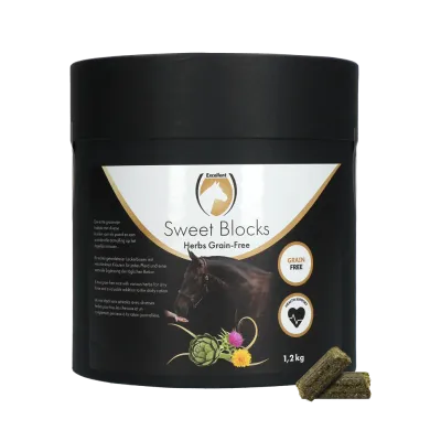 Excellent Horse Sweet Blocks Grain-Free Herbs 1,2 kg