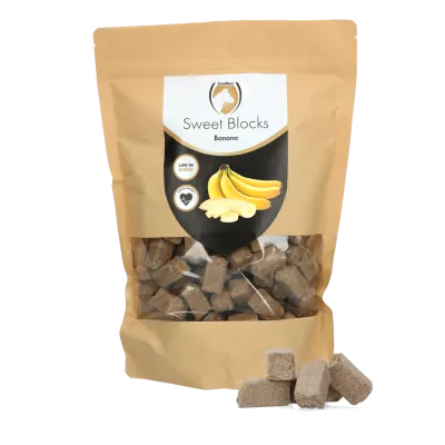 Excellent Horse Sweet Blocks Banana 1 kg