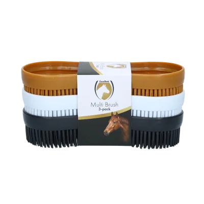 Excellent Horse Multi Brush 3-pack