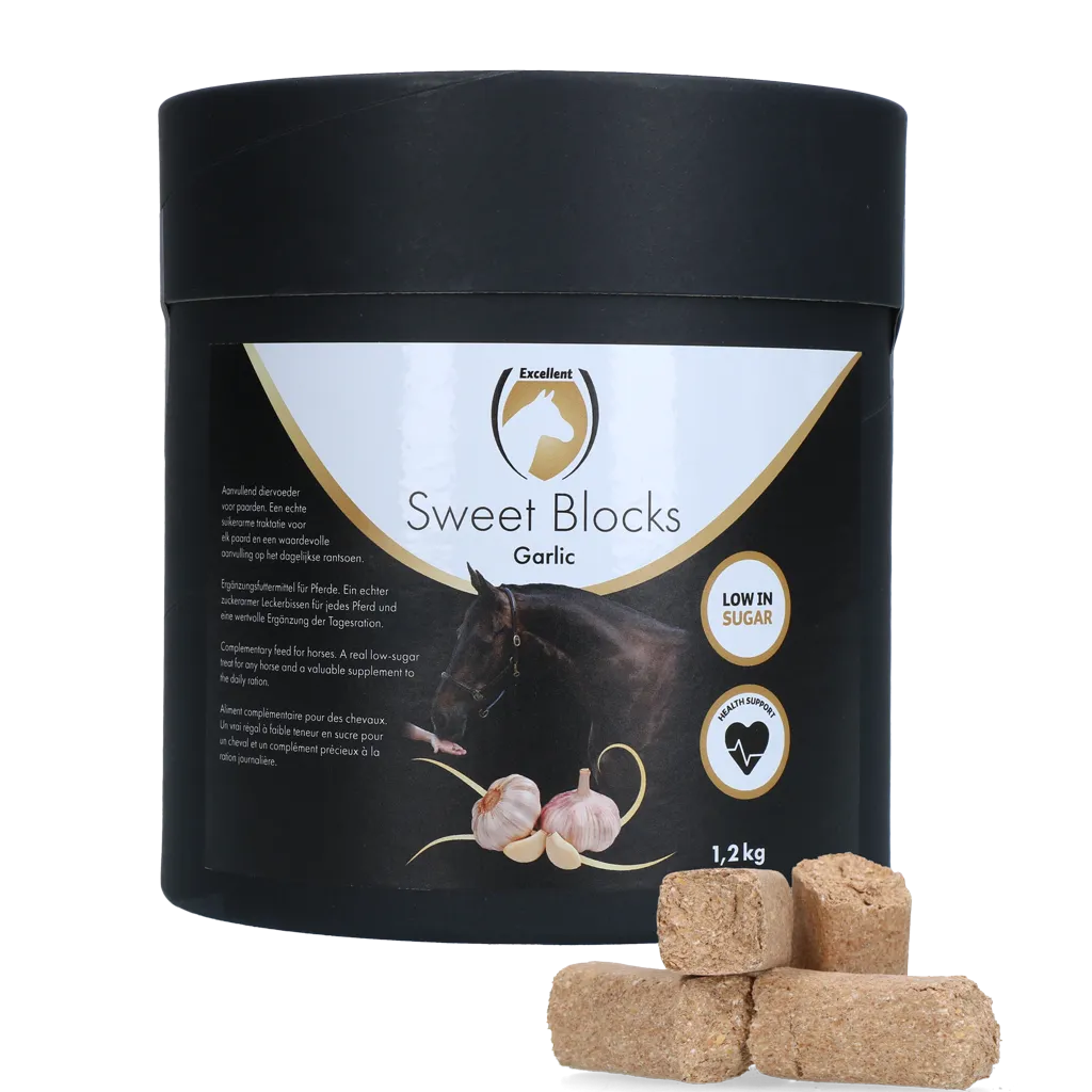 Excellent Horse Sweet Blocks Garlic 1,2 kg
