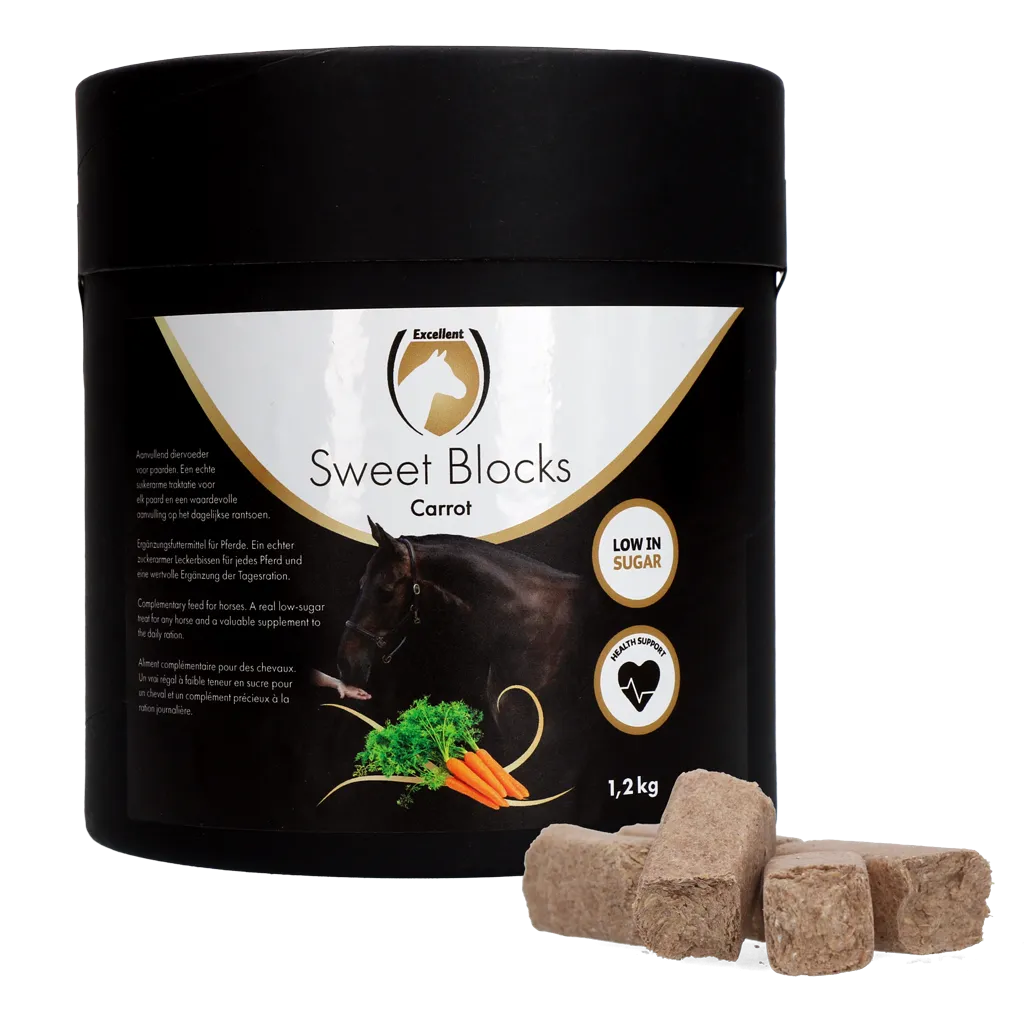 Excellent Horse Sweet Blocks Carrot 1,2 kg