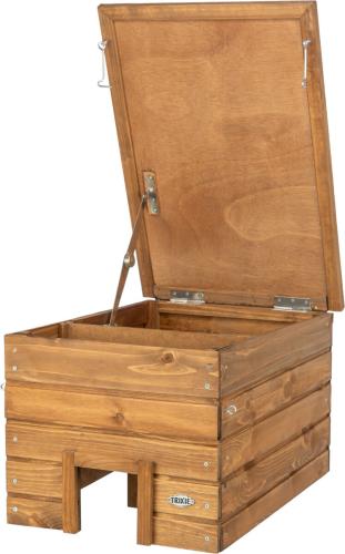 Igelhotel aus Kiefernholz – 37 × 30,5 × 53 cm Trixie natura 