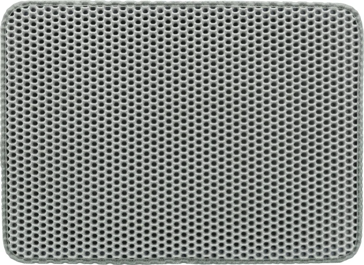 Sieb-Vorleger für Katzentoiletten aus EVA – 35 × 45 cm, grau, Trixie 