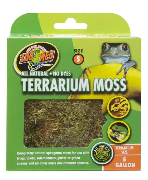 Terrarium Moss S – Exo Terra - Natürliches Waldmoos für Feuchtterrarien