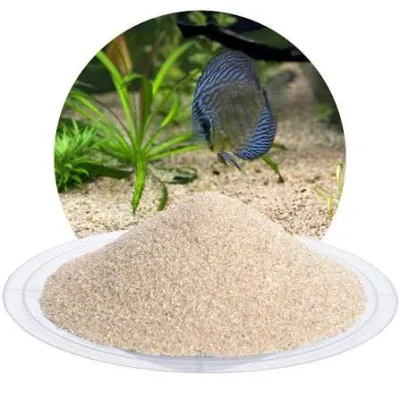 Terrariensand / Aquariensand beige – 25 kg – Körnung ca. 0,5–1,5 mm - natürlicher Bodengrund für Terrarium und Aquarium