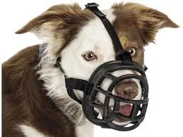 Baskerville Ultra Muzzle – Maulkorb Größe 3 für Hunde, 7 cm Länge, 22 cm Umfang