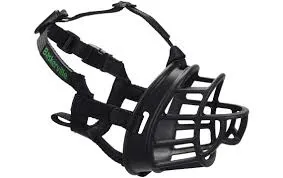 Baskerville Ultra Muzzle – Maulkorb Größe 3 für Hunde, 7 cm Länge, 22 cm Umfang