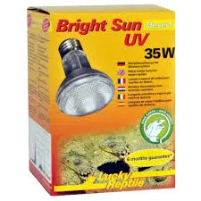 Bright Sun UV Desert – 70 W – Lucky Reptile – Metalldampflampe mit UVA und UVB für Wüstenreptilien