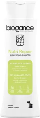 Pflegeshampoo für Hunde Nutri Repair für trockenes & strapaziertes Fell 250 ml – Biogance