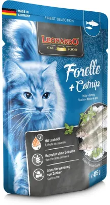 Leonardo, Forelle & Catnip 85g