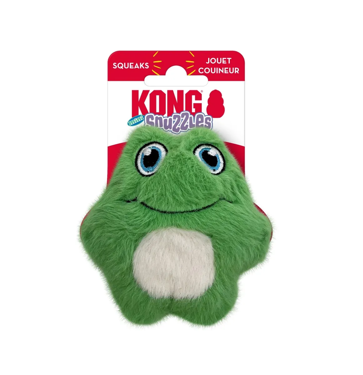 KONG Snuzzles Mini Frog XS, 10x10x4.5cm